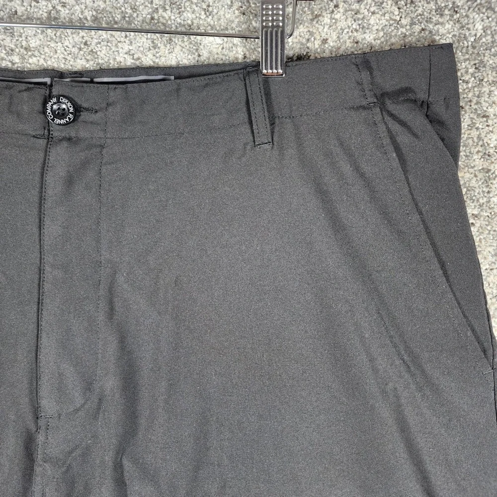Dixxon Utility Shorts Mens 42 Black Stretch Zipper Pocket Excellent